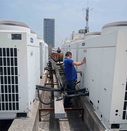 崇礼中央空调制热和不制冷系统维修方法